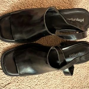 Jeffery Campbell heeled mule